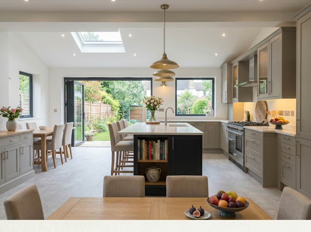 Kitchen extension Ilford IG2